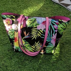 Reversible Tropical Tommy Bahama tote bag